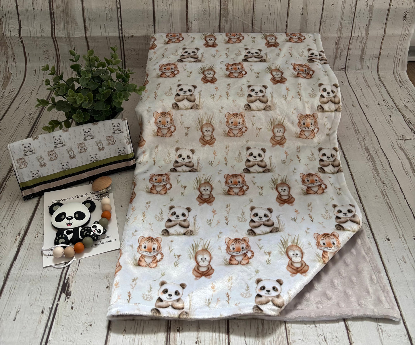 Ensemble cadeau Panda et ses amis