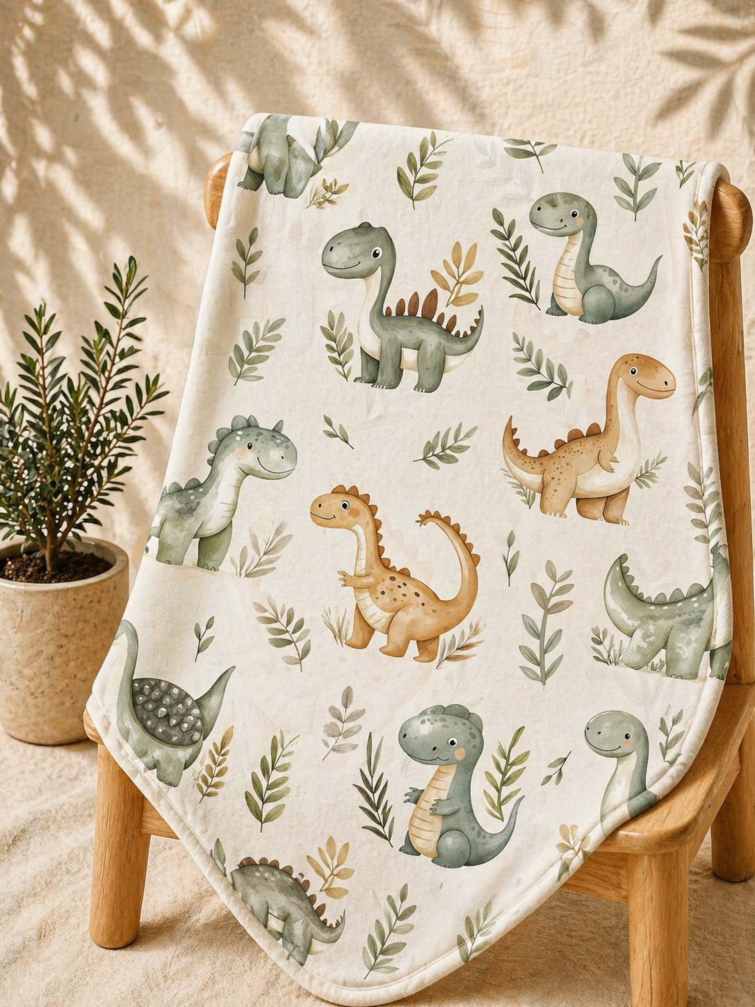 Couverture douceur Jardins de Dino
