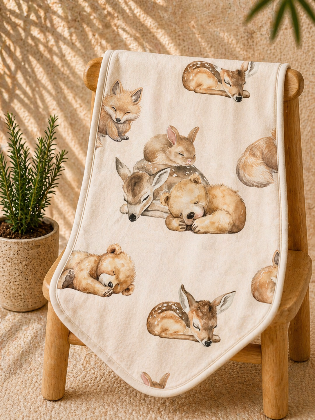 Couverture douceur sieste