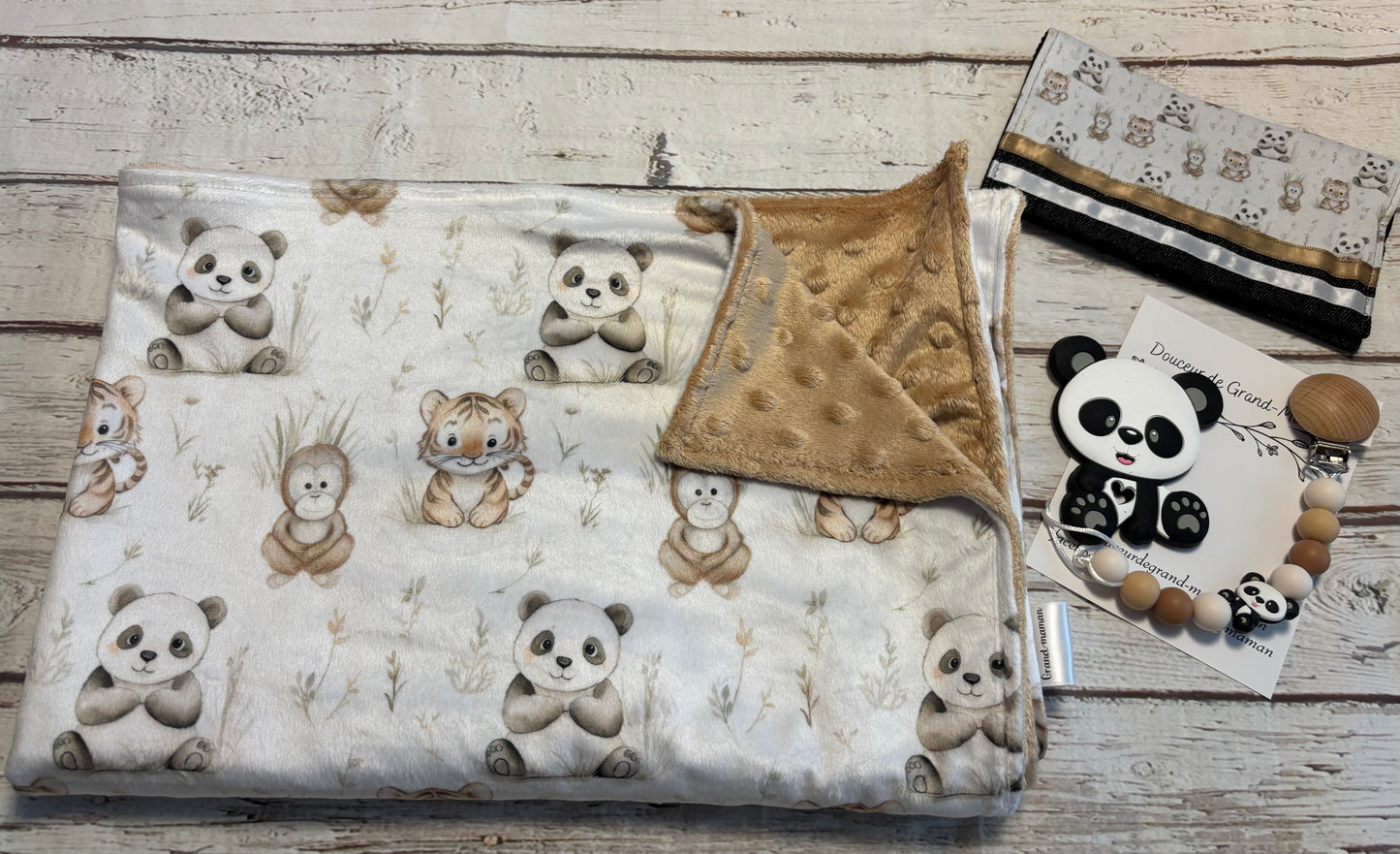 Ensemble cadeau Panda et ses amis