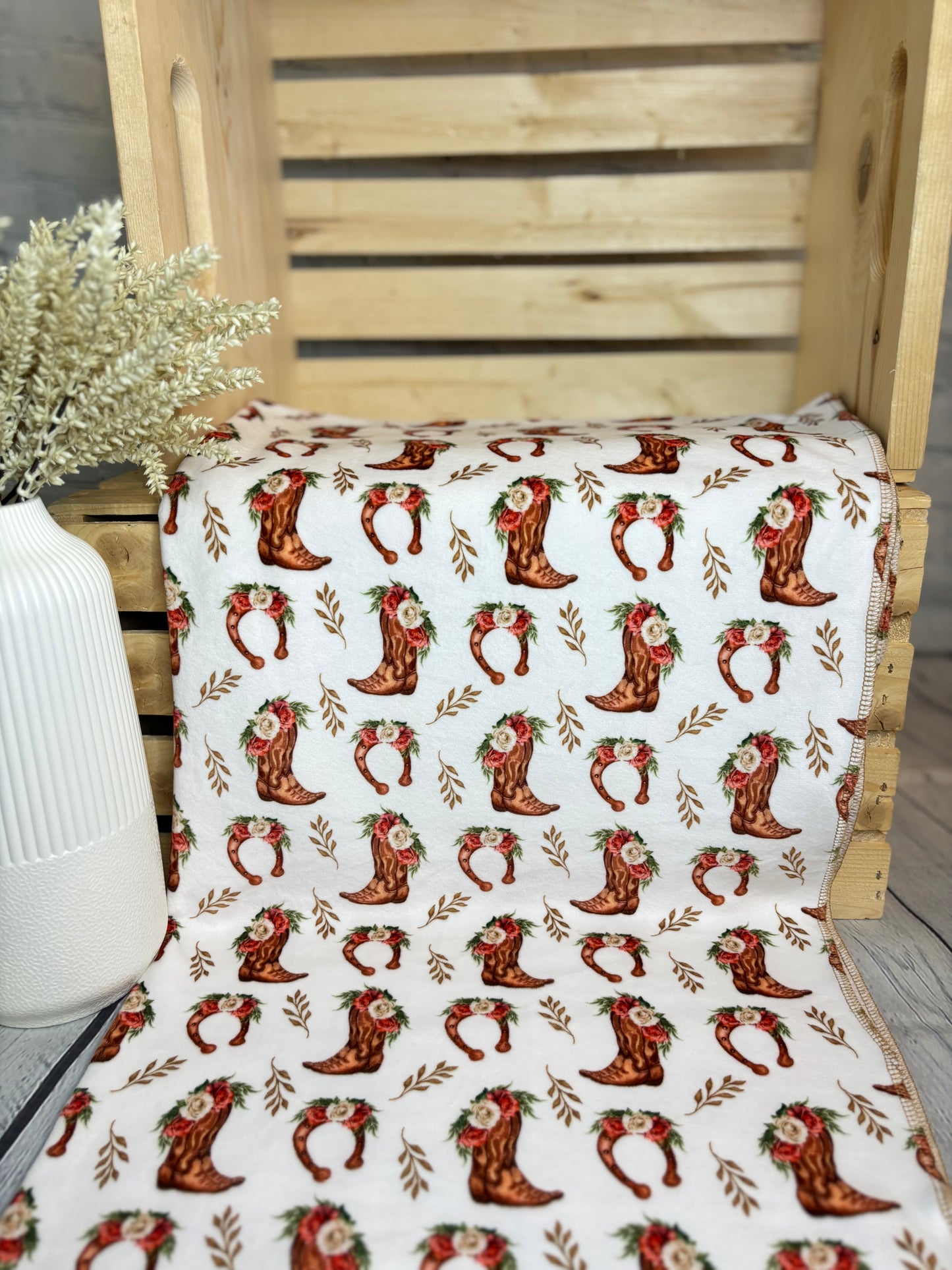 Couverture en squish Cow-boy Boho