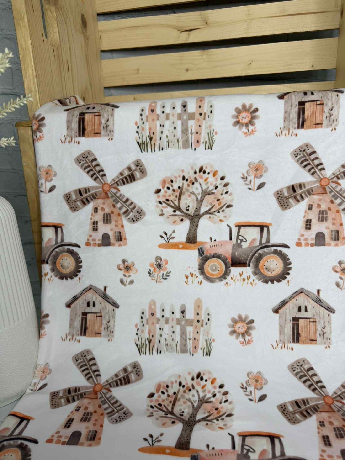 Couverture en squish Tracteur Boho