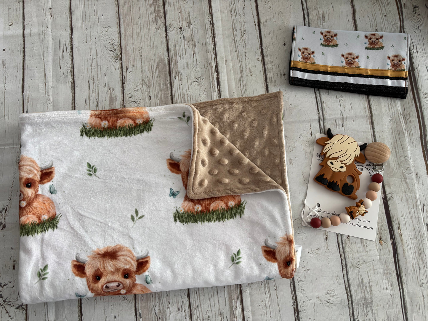 Ensemble cadeau Dans les champ