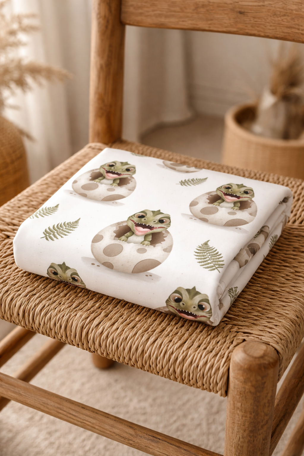 Couverture douceur coco dino