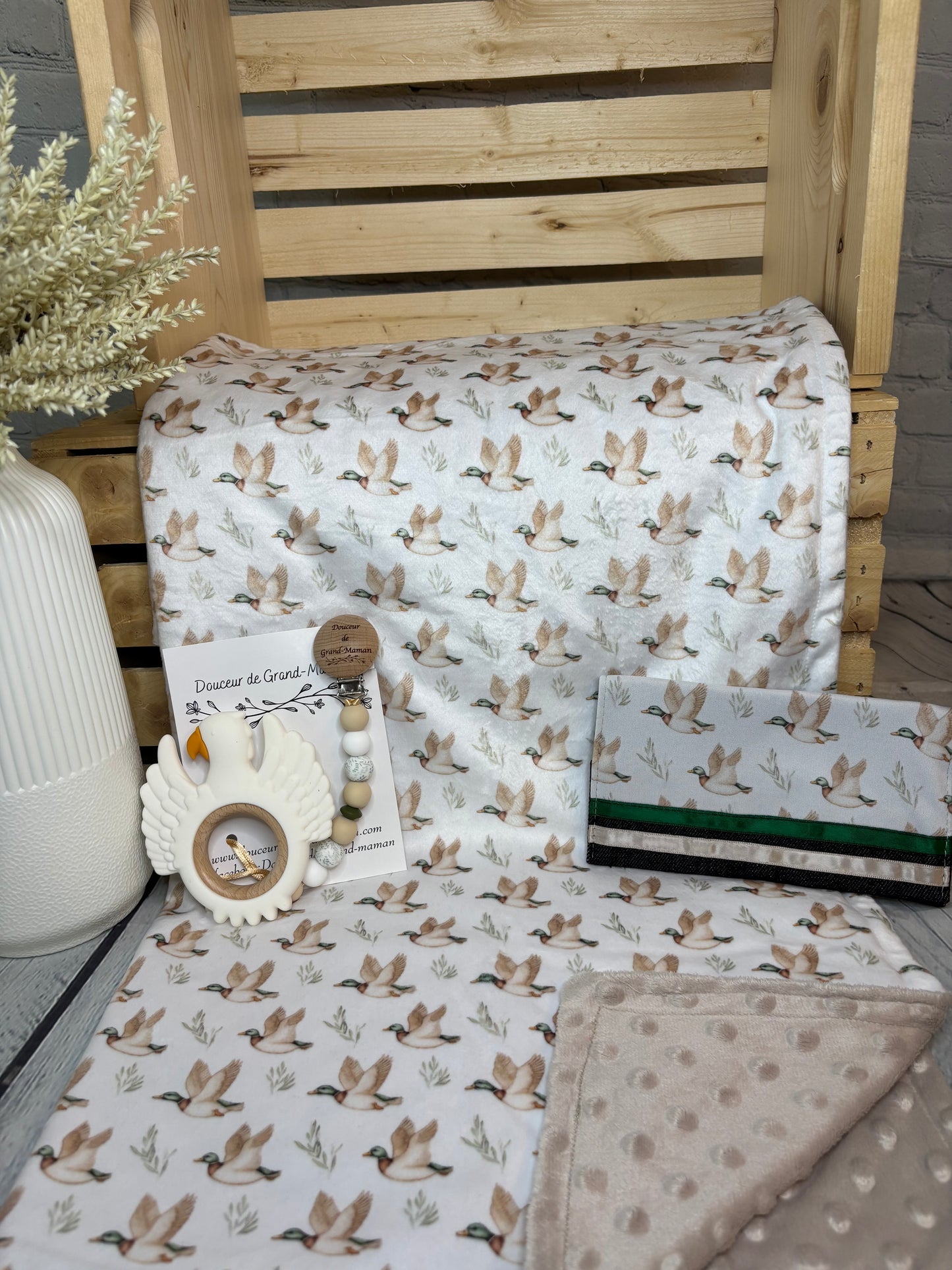 Ensemble cadeau envoler de canard