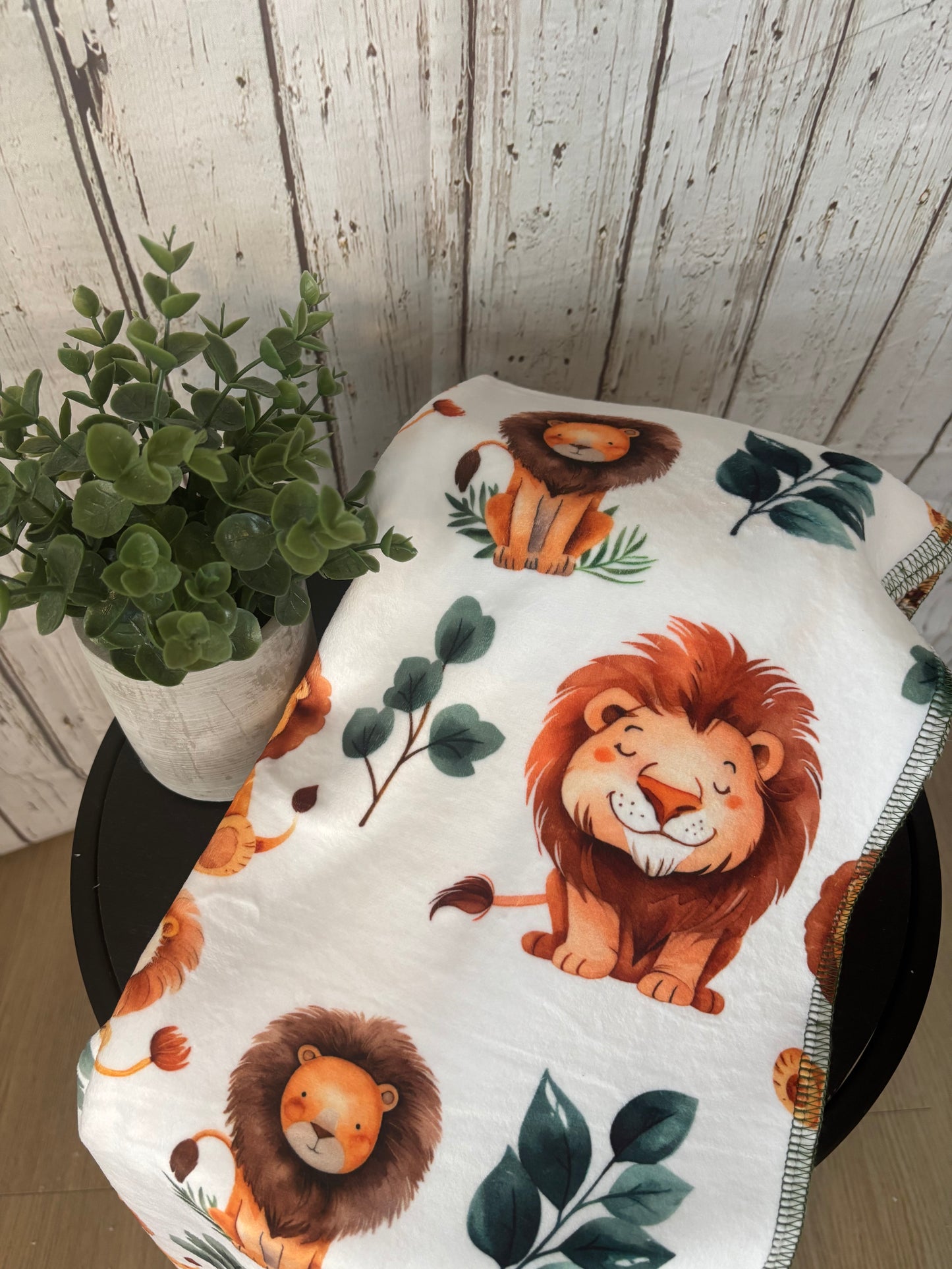 Couverture en squish lionceau