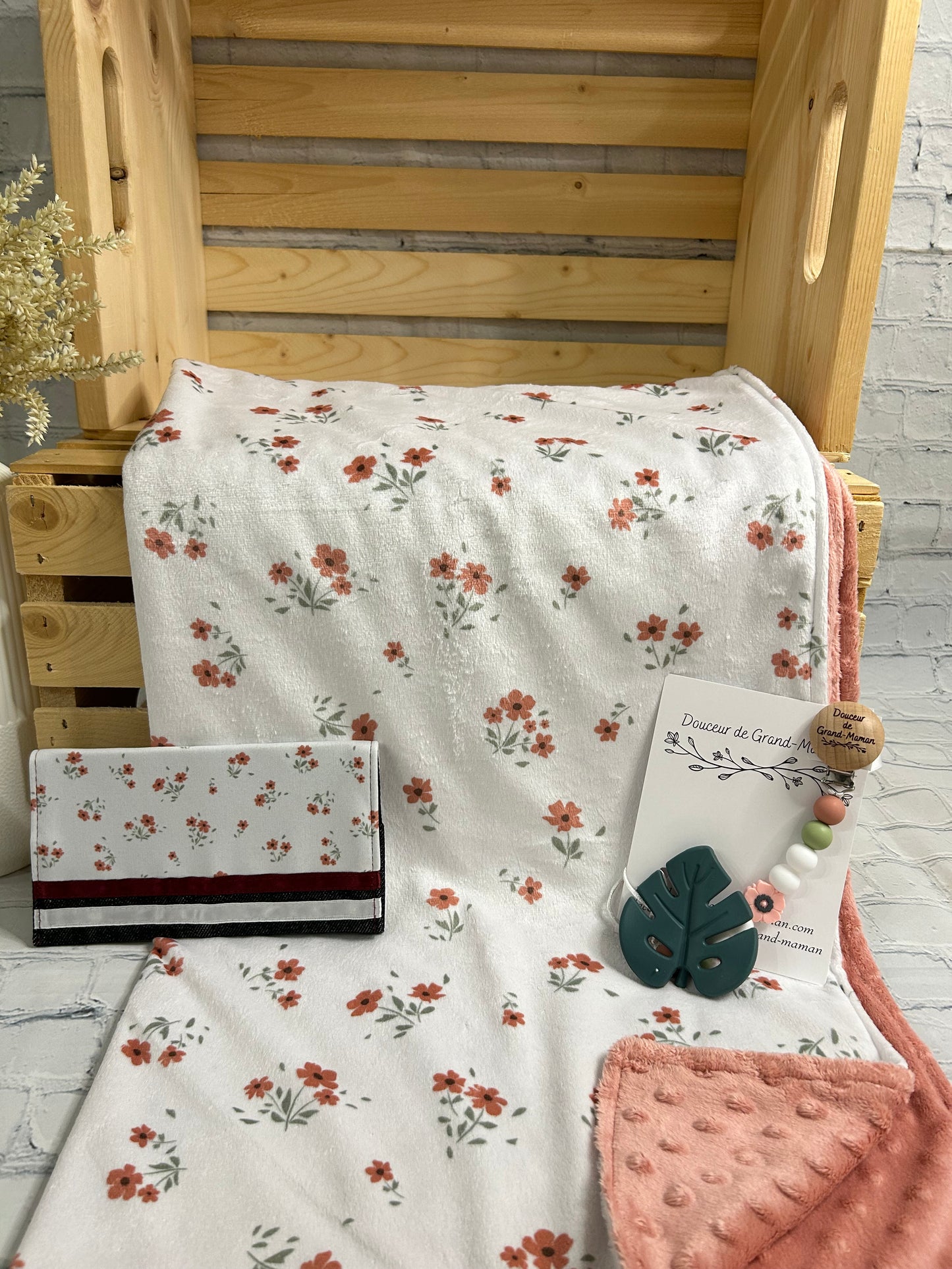 Ensemble cadeau Fleur minimaliste