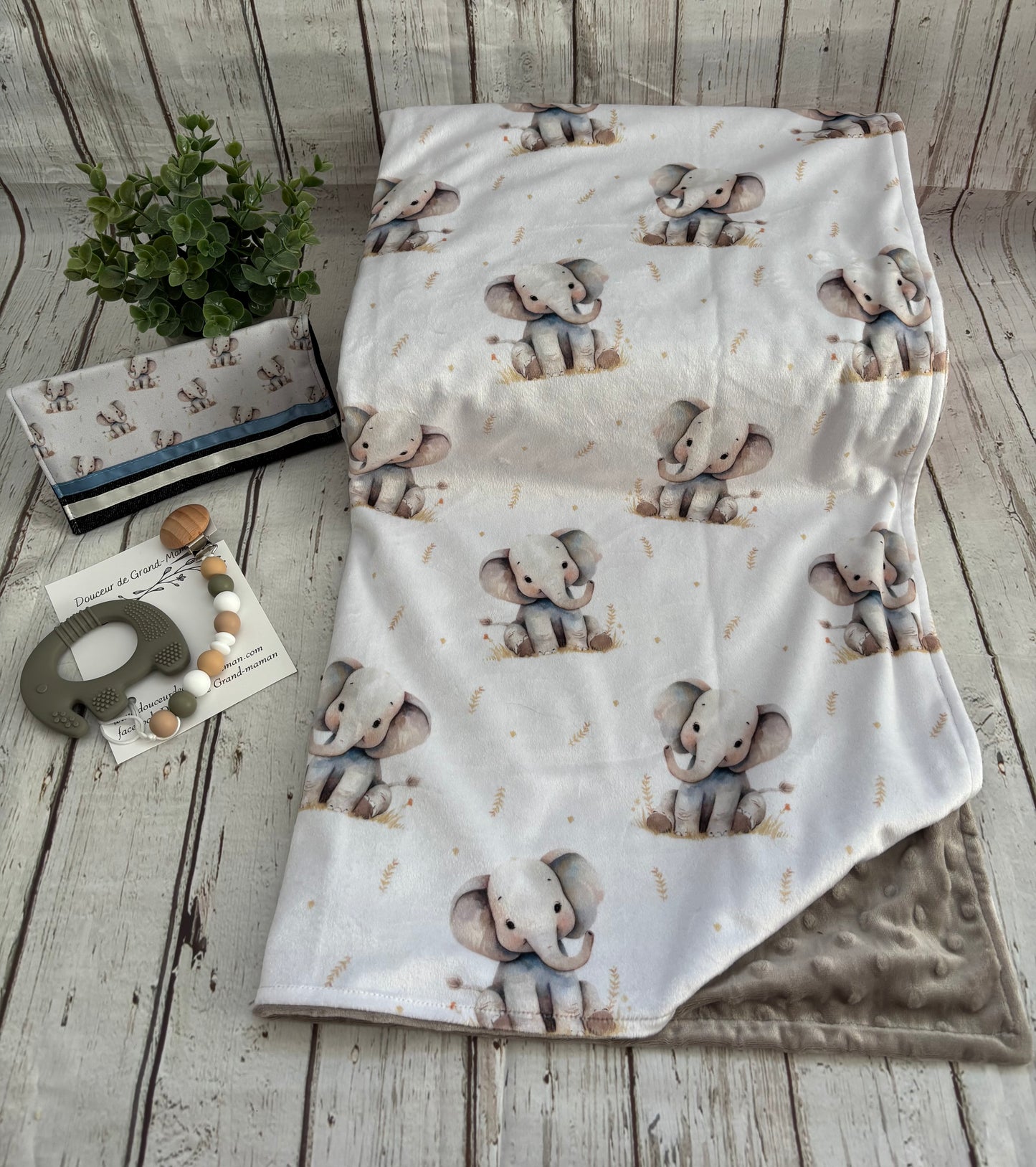 Ensemble cadeau Cœur d’éléphant