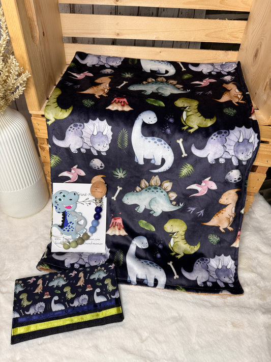 Ensemble cadeau dino Navy