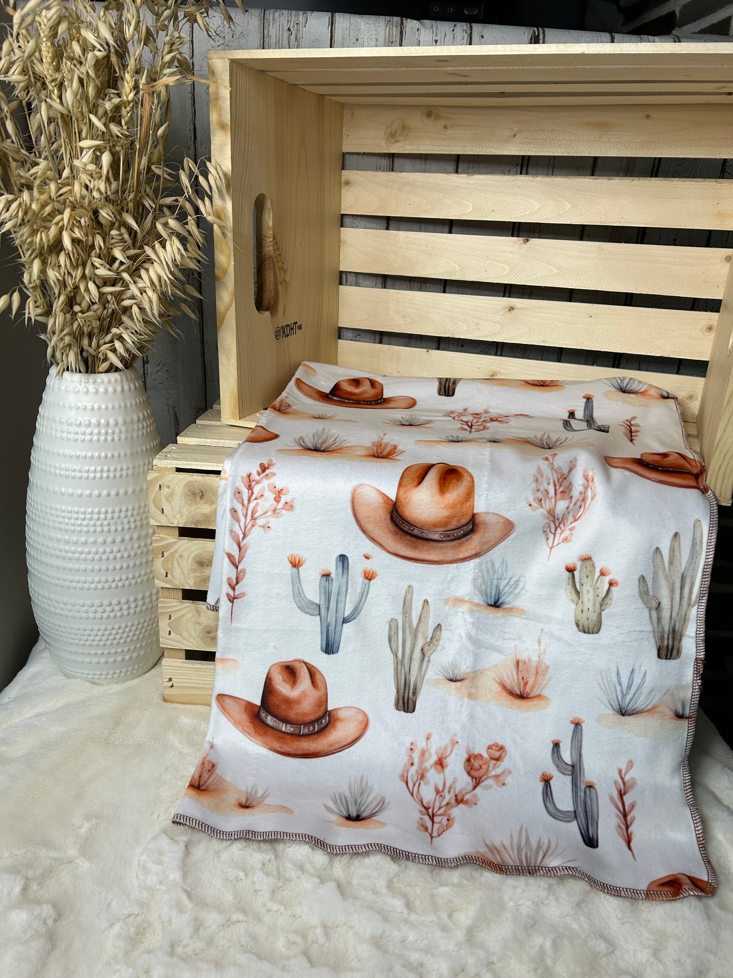 Couverture en squish Chapeau cowboy