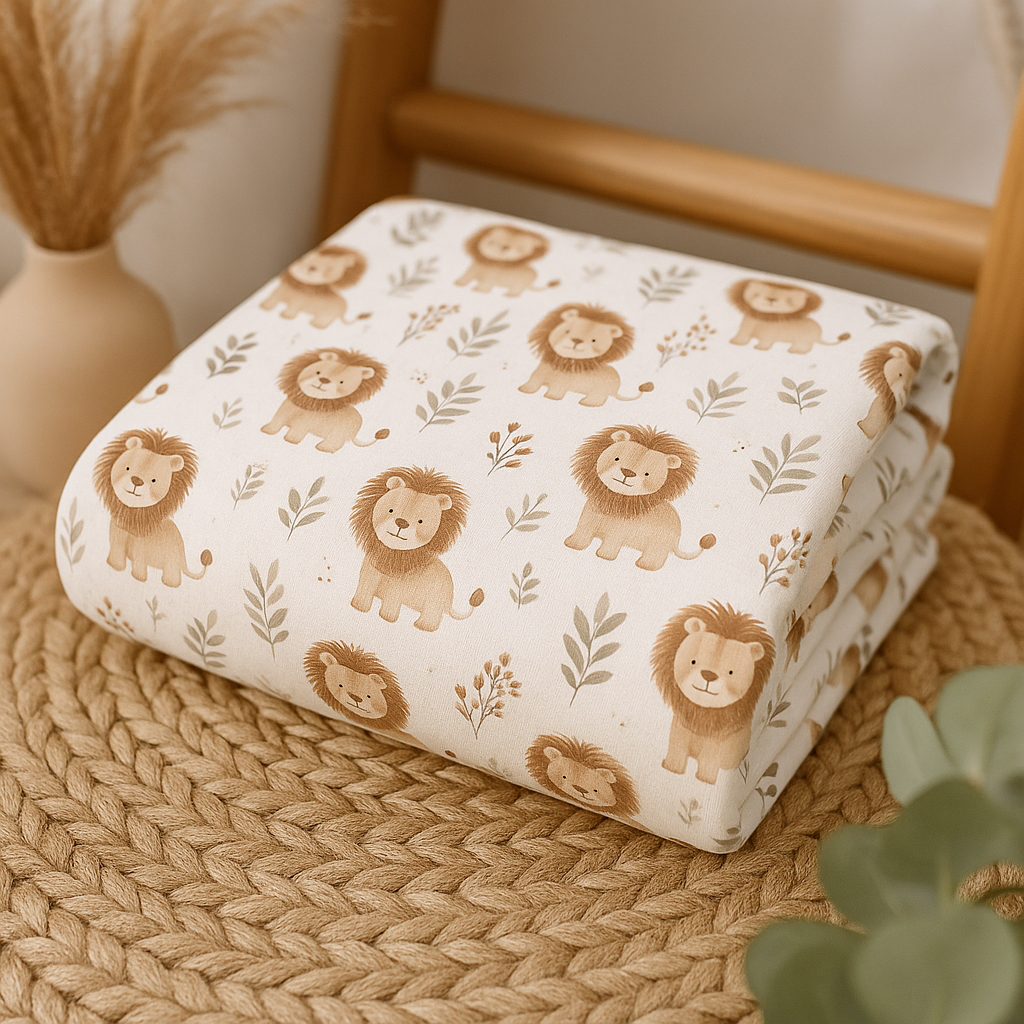 Couverture en squish petit lion