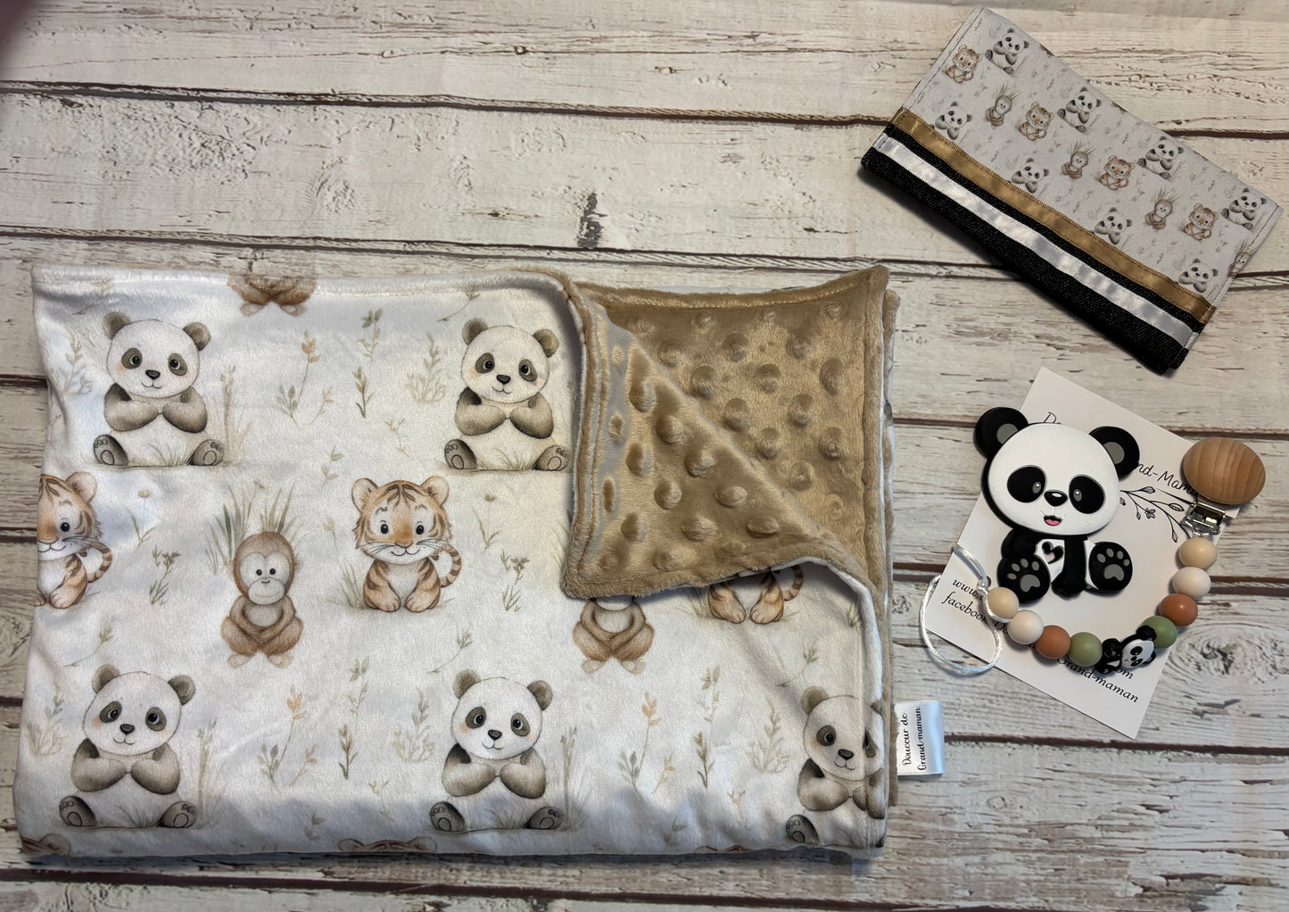 Ensemble cadeau  Panda et ses amis