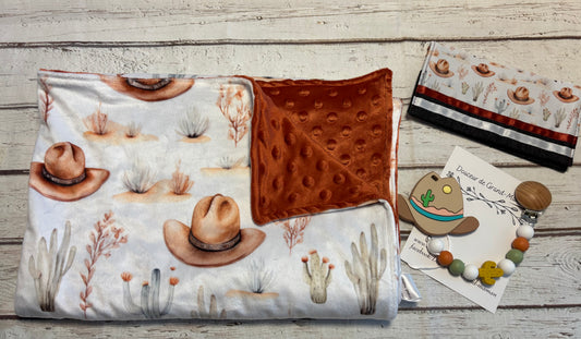 Ensemble cadeau chapeau western