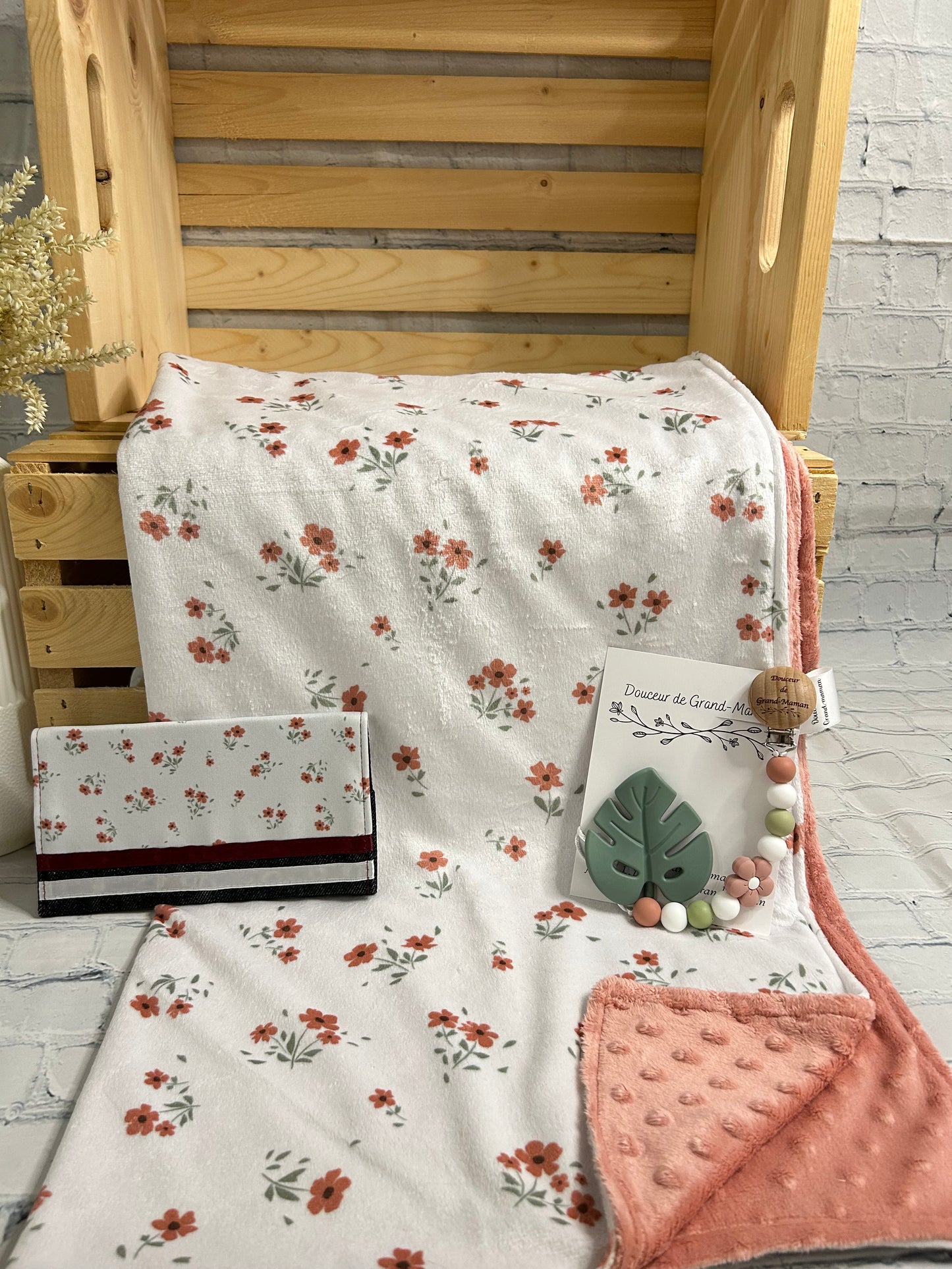 Ensemble cadeau Fleur minimaliste