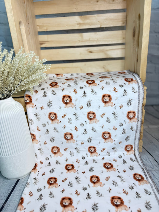 Couverture en squish petit lion
