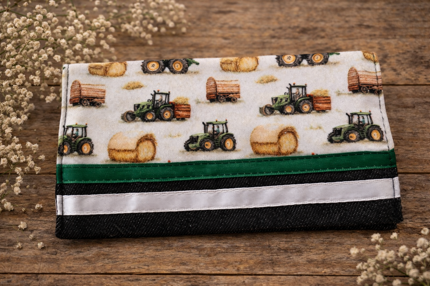 Carnet de santé tracteur et balle de foin