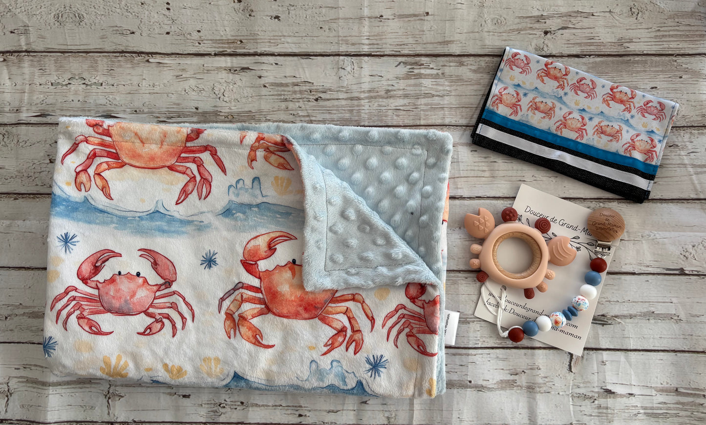 Ensemble cadeau  Crabe
