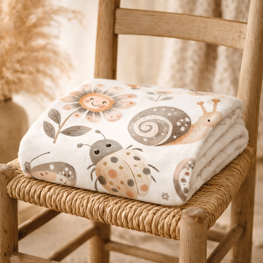 Couverture douceur  escargot