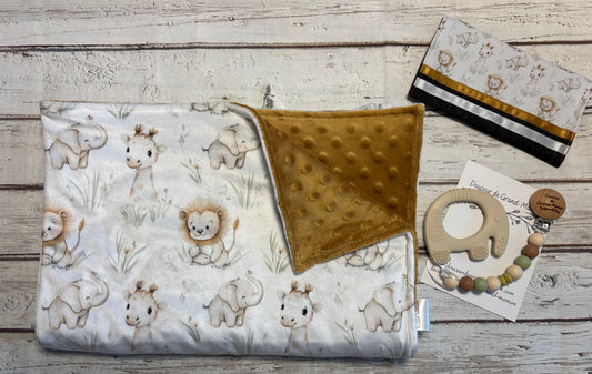 Ensemble cadeau Bébé Zoo