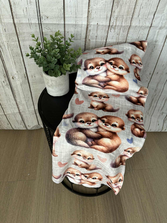 Couverture en squish loutre colleuse