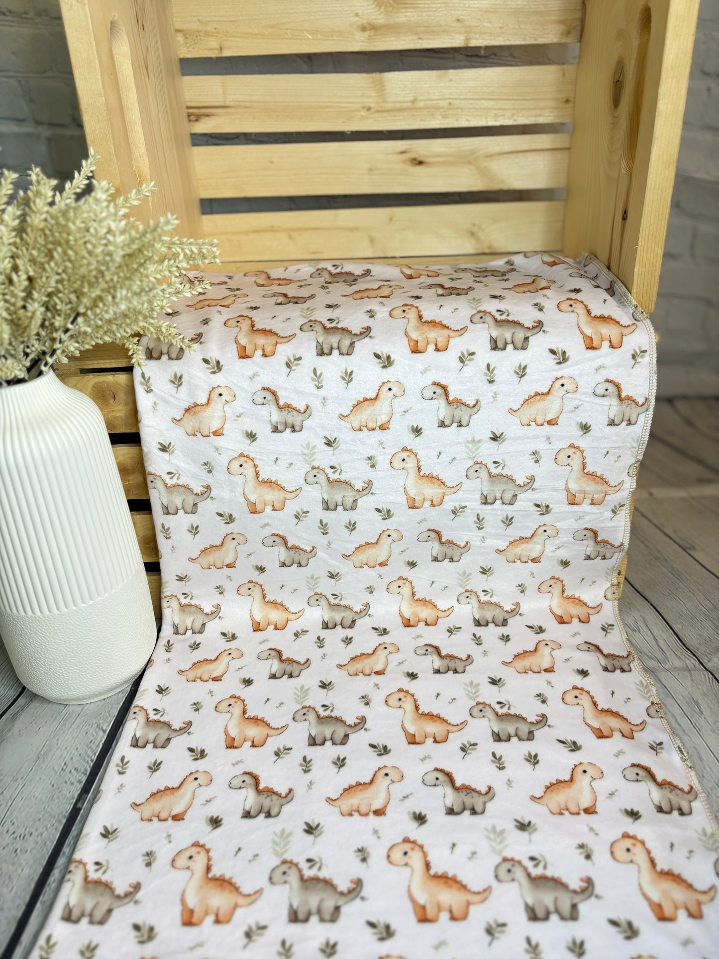 Couverture en squish Dino neutre