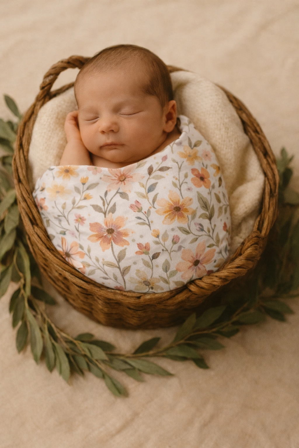 Mousseline fleur dans les champs