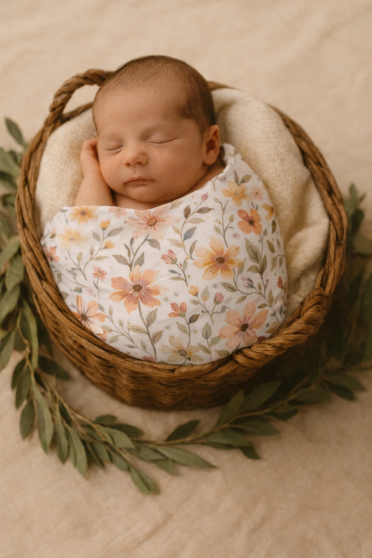 Mousseline fleur dans les champs