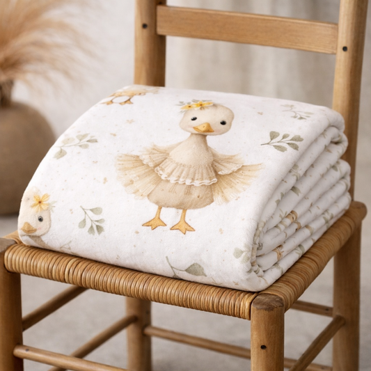 Couverture douceur mademoiselle plume