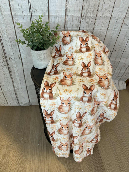 Couverture en squish lapin coquin