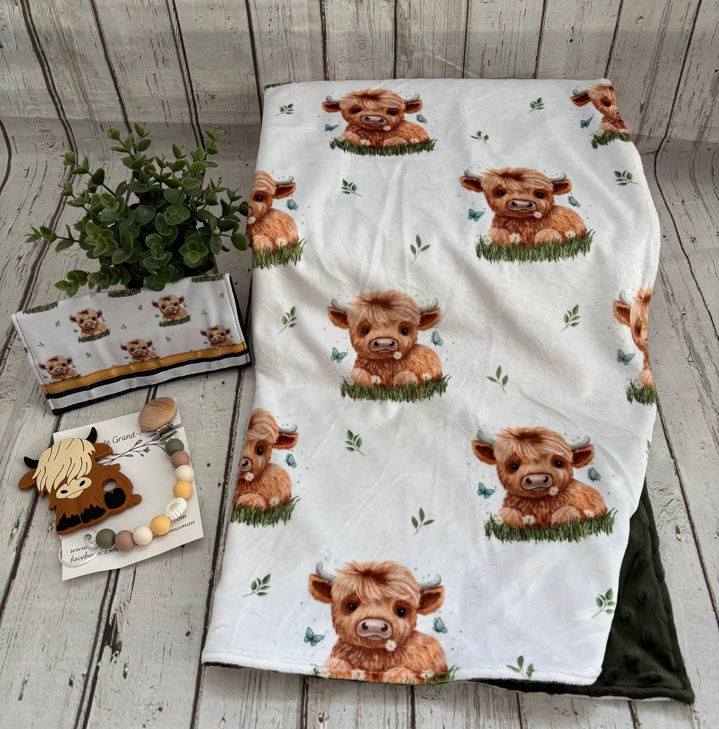 Ensemble cadeau Dans les champ