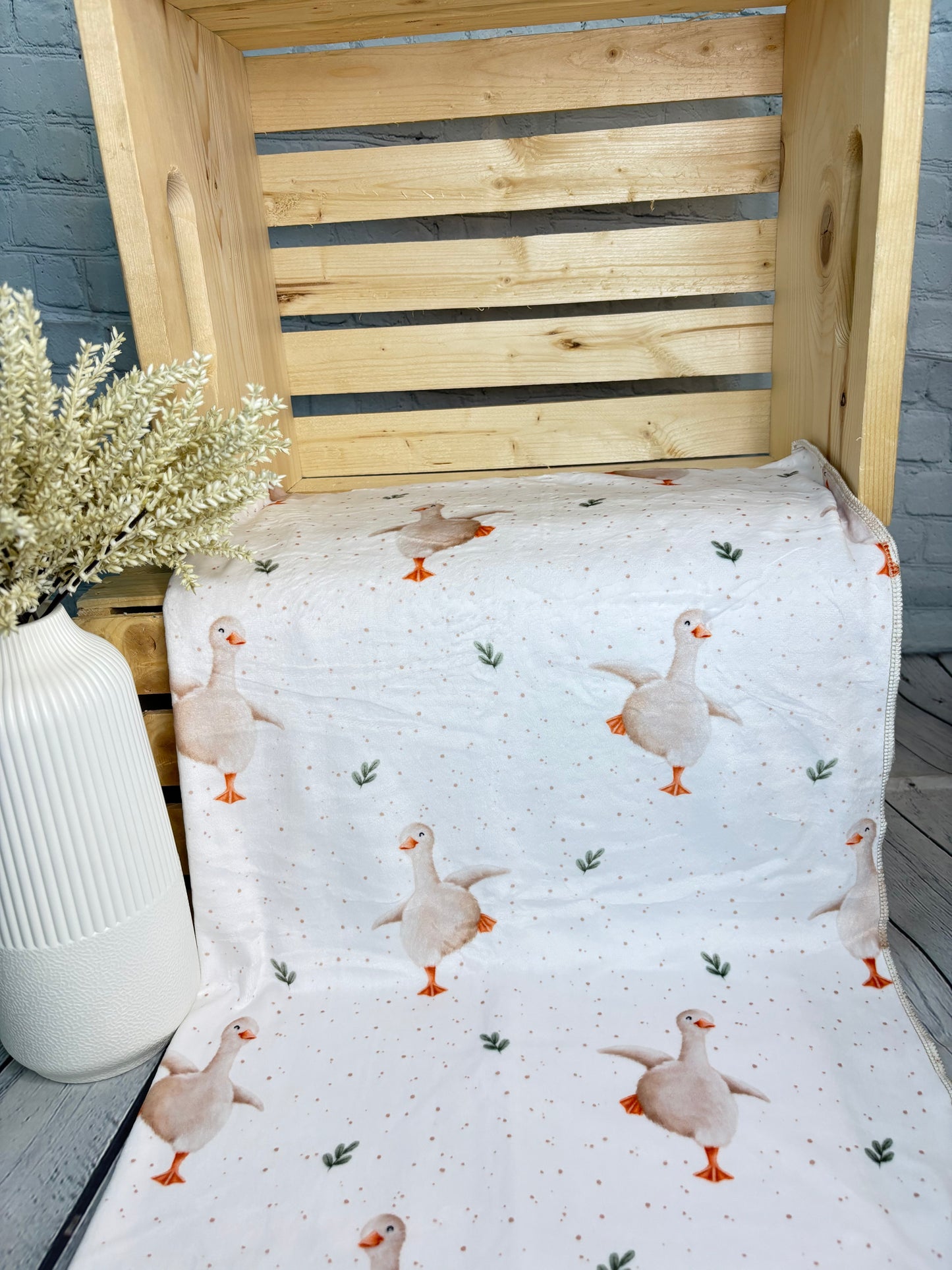 Couverture en squish Oies