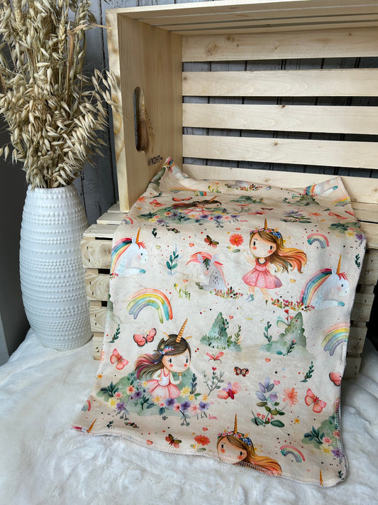 Couverture en squish Princesse Licorne