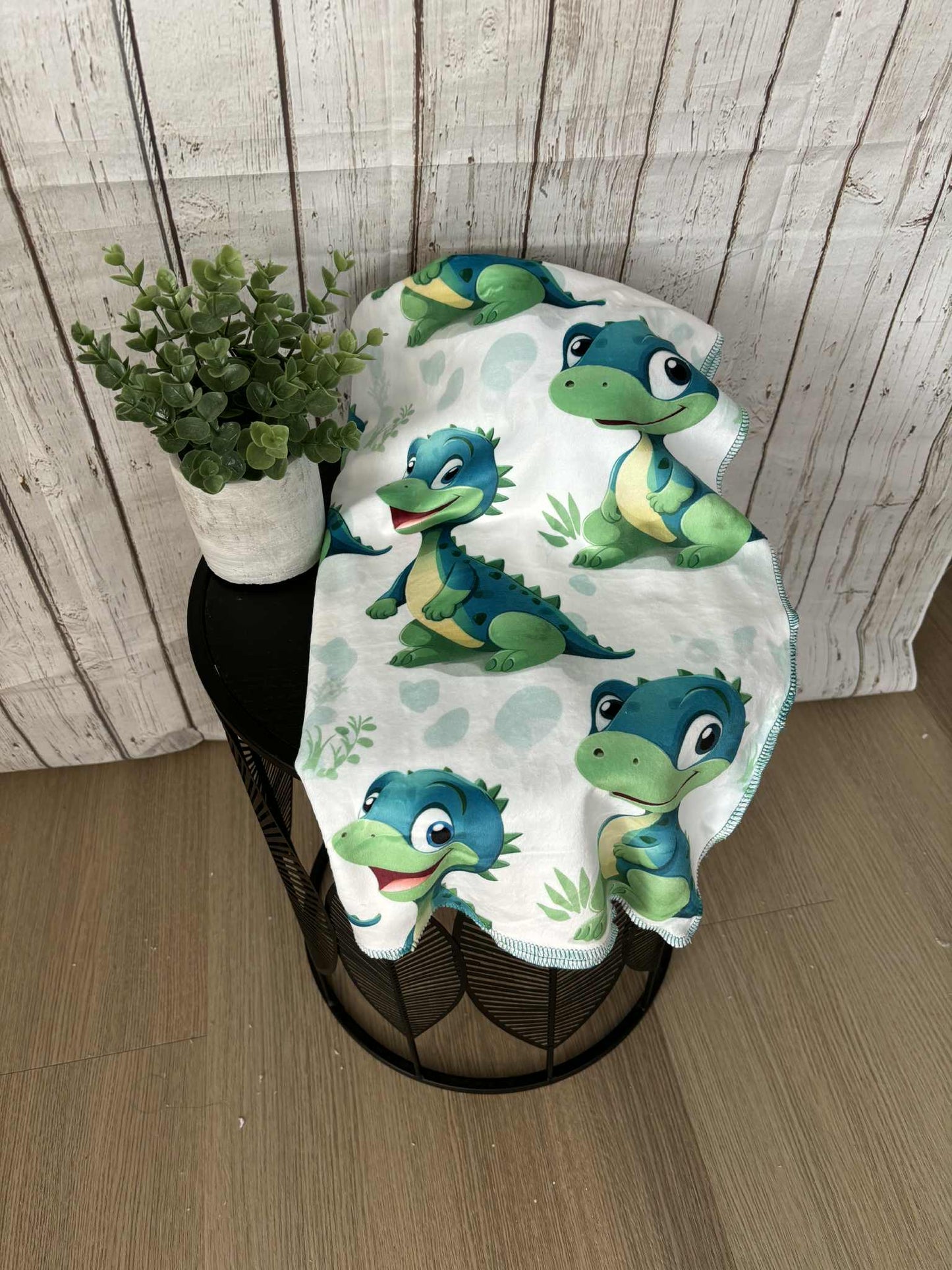Couverture en squish Bébé Dino rigolo