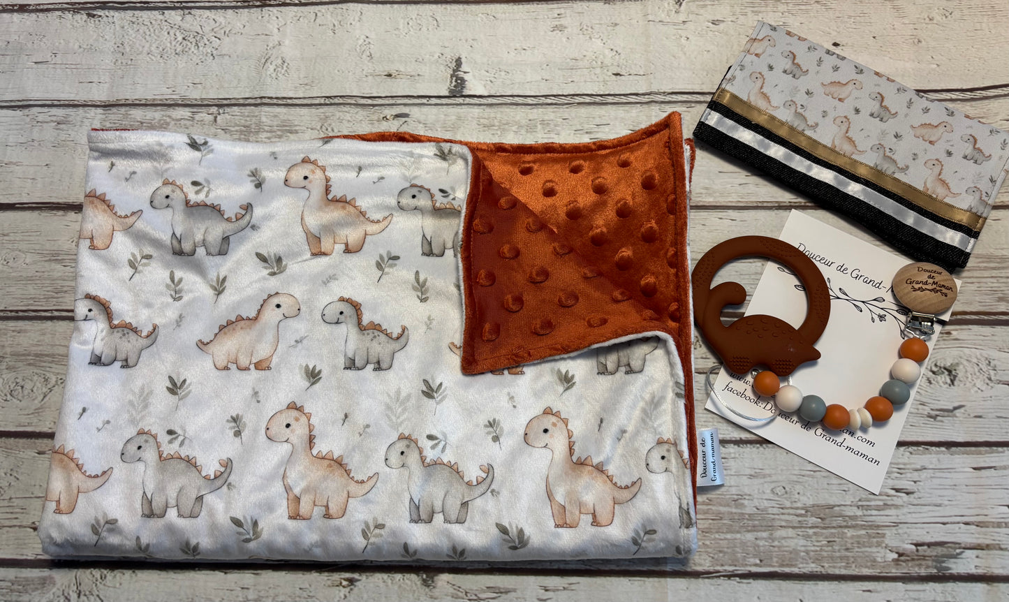 Ensemble cadeau  Bébé dino