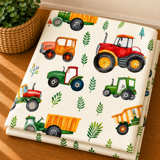 Couverture douceur gros  tracteur