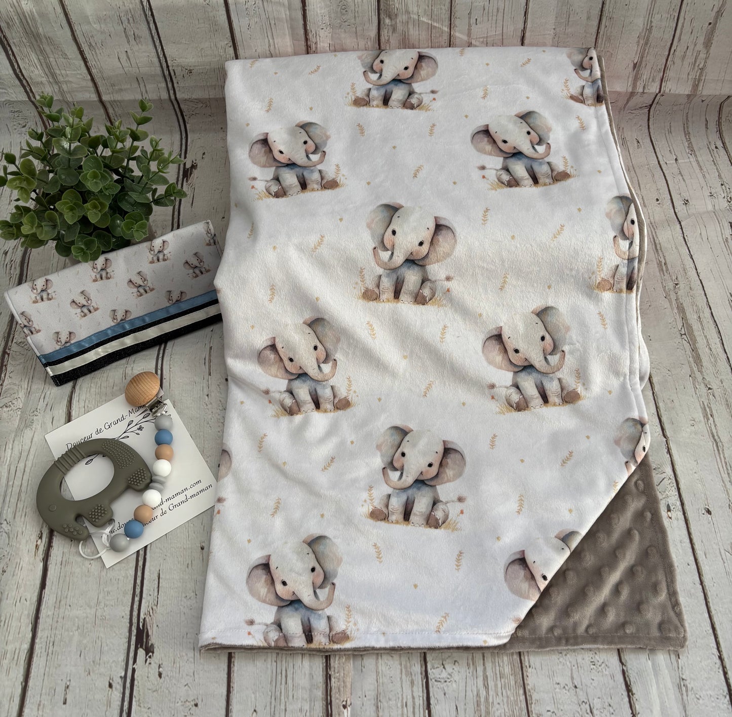 Ensemble cadeau Cœur d’éléphant