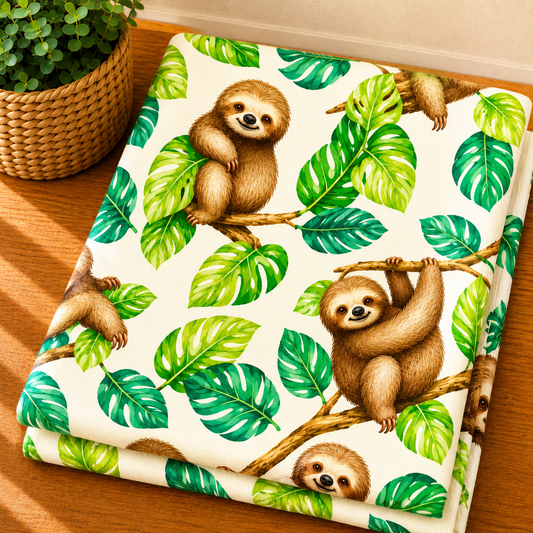 Couverture douceur paresseux