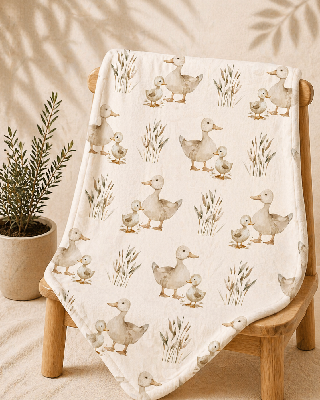 Couverture douceur Maman cane