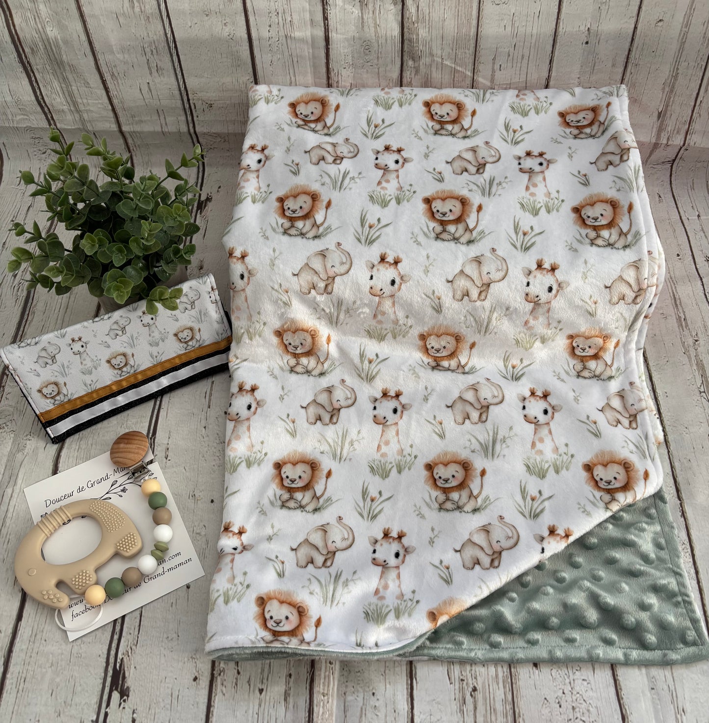 Ensemble cadeau Bébé Zoo