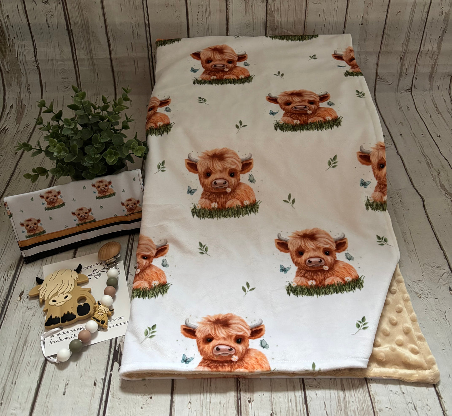 Ensemble cadeau Dans les champ