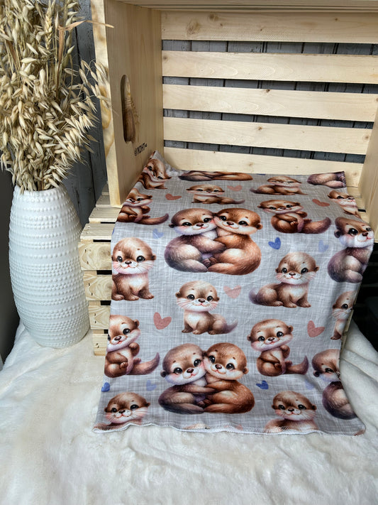 Couverture en squish loutre colleuse