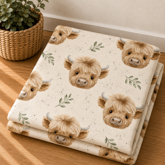 Couverture douceur bébé highland