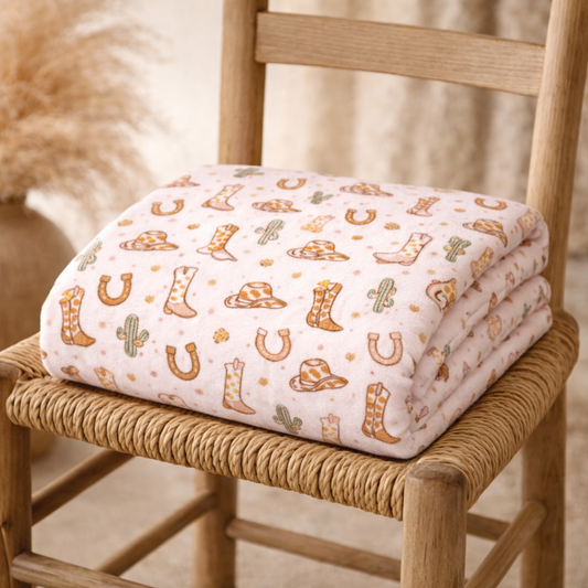 Couverture douceur cowgirls