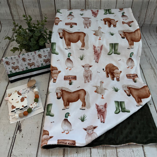 Ensemble cadeau amis de la ferme