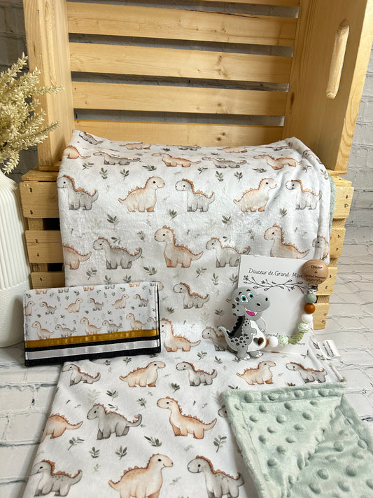 Ensemble cadeau  Bébé dino